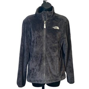 The North Face Gray Sherpa Medium Full Zip Jacket